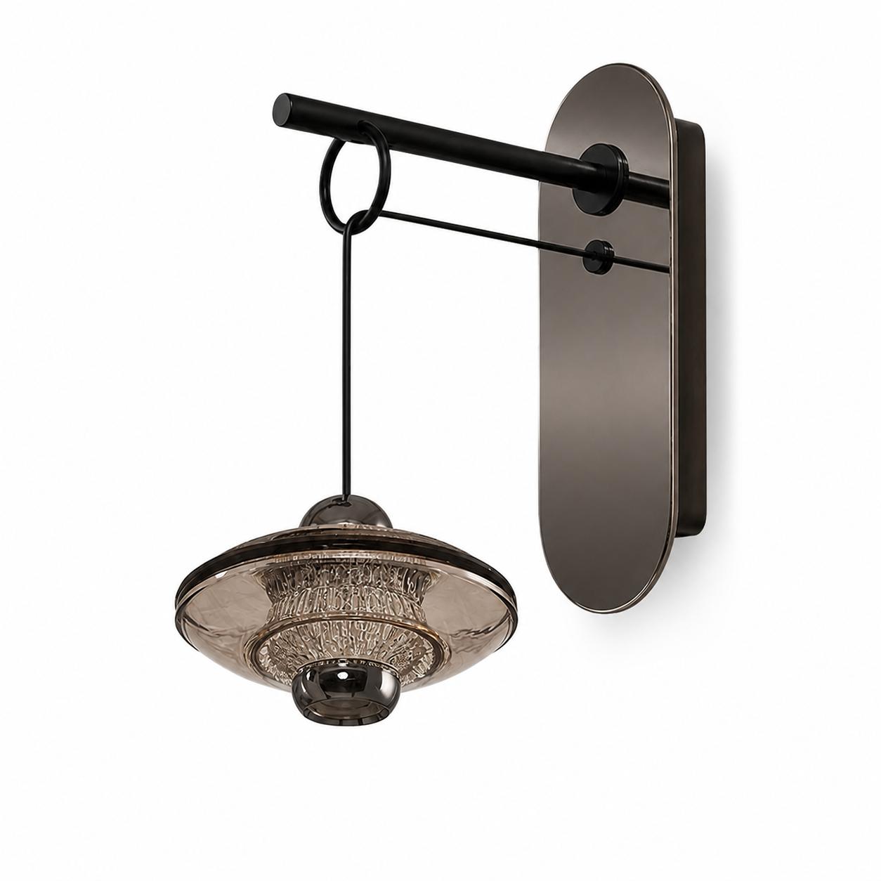 Groven Aplique LED — Luces apagadas, Fondo blanco